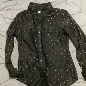 Loft button down blouse